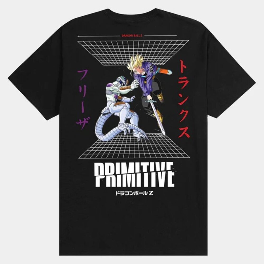 Primitive x Dragon Ball Z Timeline Short Sleeve Size Medium Anime Merch